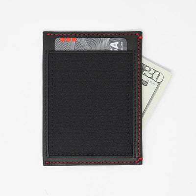 Black Elastic and Leather